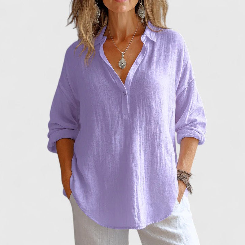 Franzina | Comfortable Linen Blouse